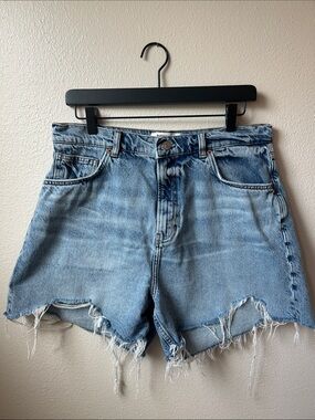 Reformation Jeans Wilder High Rise Relaxed Jean Short Size 31